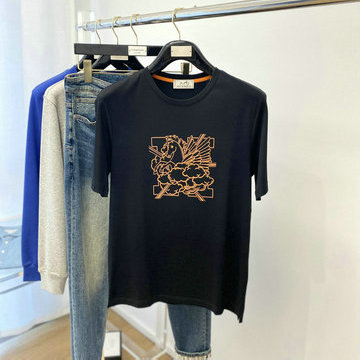 商品名称：エルメス HERMES JS-TDHE23002  2023年夏最新入荷 Tシャツ 半袖 ショートスリーブ スウェットシャツ 短袖 トップス レジャーシャツ