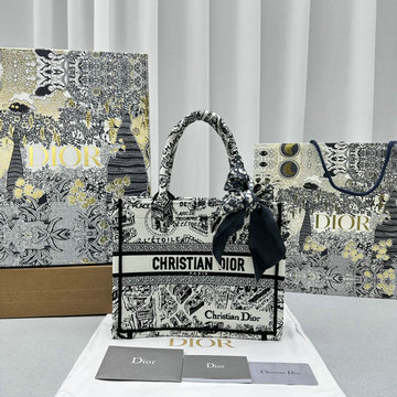 商品名称：クリスチャンディオール CHRISTIAN DIOR 99-CD1265BLBS 2023年最新入荷 Book Tote ブック トップハンドルバッグ トートバッグ ハンドバッグ レディースかばん