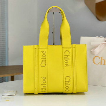 クロエ CHLOE 99-CLE7888PYL 2023年最新入荷 Woody ミディアム トートバッグ ハンドバッグ 肩掛け ショルダーバッグ クロスボディバッグ