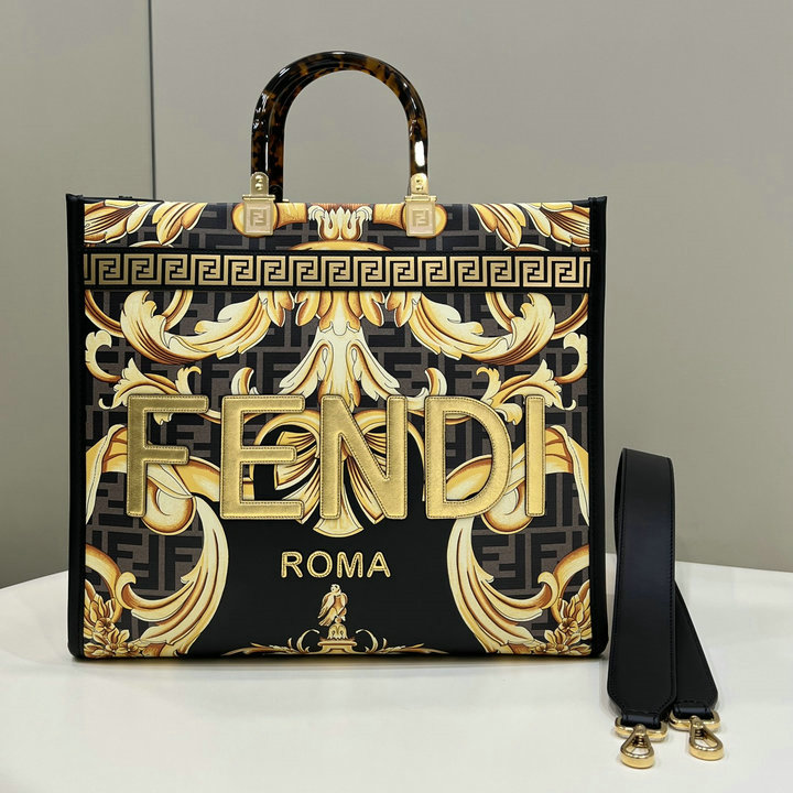 商品名称：フェンディ FENDI 99-FD80092PKJ 2023年最新入荷 サンシャイン ショッパー トップハンドルバッグ トートバッグ 2way ショルダーバッグ