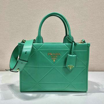 商品名称：プラダ PRADA 99-PD1BA379GL 2023年最新入荷 スモール シンボル トップステッチ トップハンドルバッグ ハンドバッグ トートバッグ 2way 斜め掛け