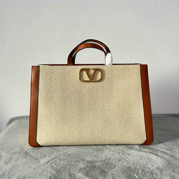 商品名称：ヴァレンティノ Valentino 99-VT22016BXS 2023年最新入荷 Vロゴ シグネチャー キャンバス ラージ ハンドバッグ トートバッグ 斜め掛け ショルダーバッグ