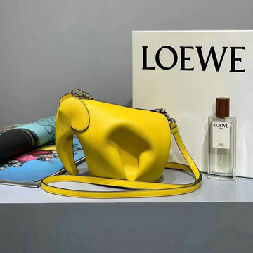 ロエベ LOEWE 99-LEB18020YL　2023年最新入荷 ミニ エレファントバッグ 斜め掛け ショルダーバッグ クロスボディバッグ レディースかばん