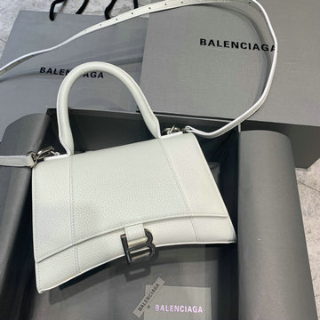 バレンシアガ BALENCIAGA GH-BA592833QLYBS 2023年最新入荷 Hourglass スモール トップハンドルバッグ トートバッグ ハンドバッグ 斜め掛け ショルダーバッグ