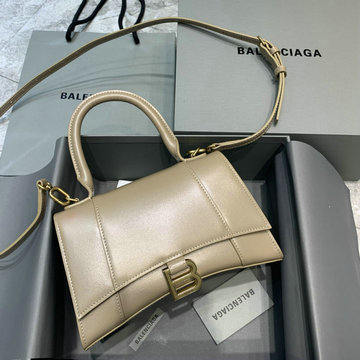 バレンシアガ BALENCIAGA  GH-BA592833QPJCL 2023年最新入荷 Hourglass スモール トップハンドルバッグ トートバッグ ハンドバッグ 斜め掛け ショルダーバッグ