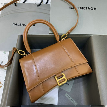 バレンシアガ BALENCIAGA  GH-BA592833QPJJT 2023年最新入荷 Hourglass スモール トップハンドルバッグ トートバッグ ハンドバッグ 斜め掛け ショルダーバッグ