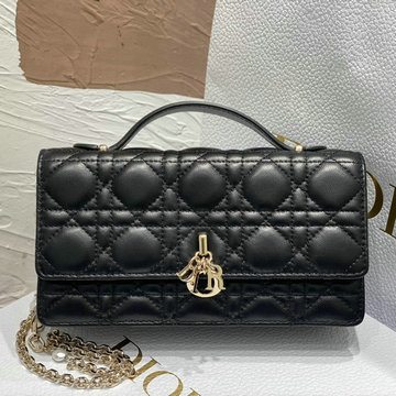 クリスチャンディオール CHRISTIAN DIOR  GH-CD0604BK 2023最新入荷 ミス ディオール ミニ フラップバッグ 斜め掛け ショルダーバッグ クロスボディバッグ