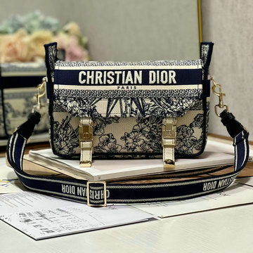 クリスチャンディオール CHRISTIAN DIOR GH-CD1243BSL 2023年最新入荷 CAMP スモールバッグ 斜め掛け ショルダーバッグ チェックンディオール メッセンジャーバッグ