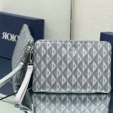 商品名称：クリスチャンディオール CHRISTIAN DIOR GH-CD2338BHS2023最新入荷 A5 ポーチ ストラップ付き 手持ちかばん ジップクロージャー クラッチバッグ
