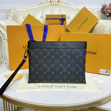 ルイヴィトン LOUISVUITTON 057-M81569　2023年最新入荷 ポシェット トゥ ゴー 手持ちかばん ストラップ付き クラッチバッグ ポーチ ビジネスバッグ メンズかばん
