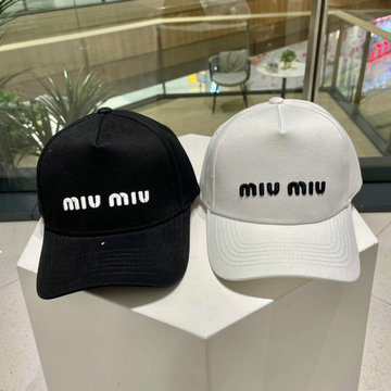 ミュウミュウ MIUMIU MS-MZMM23001　2023年最新入荷 帽子 ベースボールキャップ 男女兼用 季節追わず