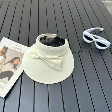 商品名称：ミュウミュウ MIUMIU MS-MZMM23008　2023年最新入荷 サンバイザー シェルキャップ ワイドブリム 帽子