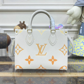 ルイヴィトン LOUISVUITTON 057-M46513 2023年最新入荷 オンザゴー PM ハンドバッグ トートバッグ ママバッグ ショッピングバッグ ウィメンズかばん