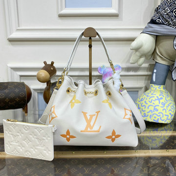ルイヴィトン LOUISVUITTON 057-M46545 2023年最新入荷 LV サマーバンドル ショルダーバッグ クロスボディバッグ ドローストリングバッグ