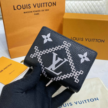 ルイヴィトン LOUISVUITTON 057-M81212 2023年最新入荷 ポルトフォイユ ジュリエット 二つ折り短財布 ショートウォレット コインケース レザー