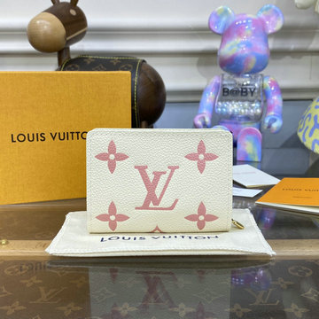 ルイヴィトン LOUISVUITTON 057-M81927 2023年最新入荷 ポルトフォイユ ジュリエット 二つ折り短財布 ショートウォレット コインケース レザー