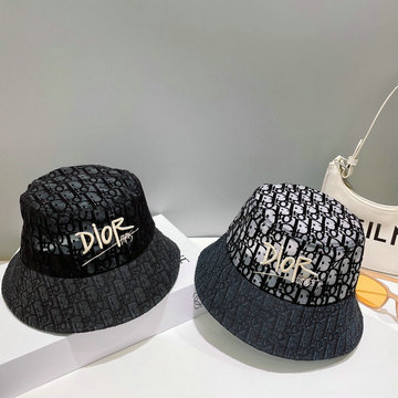 クリスチャンディオール CHRISTIAN DIOR AN-MZCD23008 2023年最新入荷 オブリーク ボブハット 日焼け止め 帽子刺繍入りバンド付き 短めのブリム