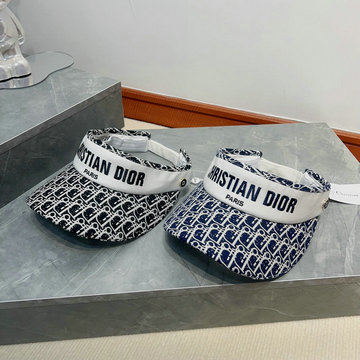 クリスチャンディオール CHRISTIAN DIOR AN-MZCD23014 2023年最新入荷 バイザー プラスチックハット 日焼け止め 帽子