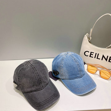 プラダ PRADA AN-MZPD23001 2023年春夏最新入荷 帽子 ベースボールキャップ 男女兼用 季節追わず