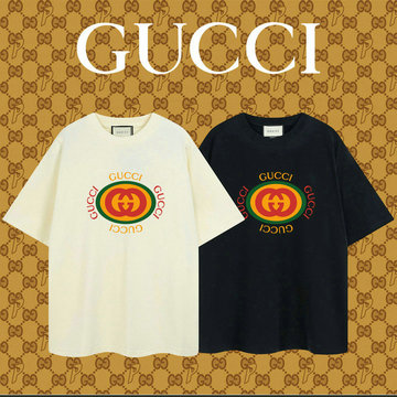 商品名称：グッチ GUCCI MS-TDGG23033 2023年最新入荷 Tシャツ 半袖 ショートスリーブ スウェットシャツ 短袖 クルーネック トップス レジャーシャツ 男女兼用