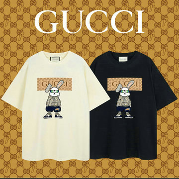 商品名称：グッチ GUCCI MS-TDGG23036 2023年最新入荷 Tシャツ 半袖 ショートスリーブ スウェットシャツ 短袖 クルーネック トップス レジャーシャツ 男女兼用