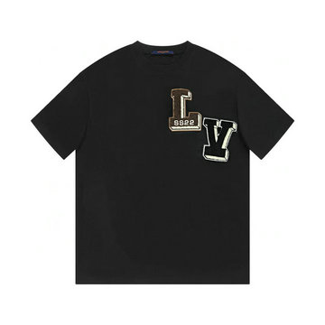 ルイヴィトン LOUISVUITTON MS-TDLV23094 2023年最新入荷 Tシャツ 半袖 ショートスリーブ スウェットシャツ 短袖 クルーネック トップス レジャーシャツ 男女兼用