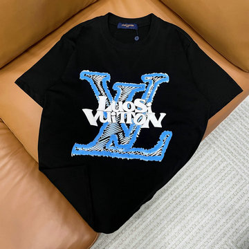 ルイヴィトン LOUISVUITTON MS-TDLV23099 2023年最新入荷 Tシャツ 半袖 ショートスリーブ スウェットシャツ 短袖 クルーネック トップス レジャーシャツ