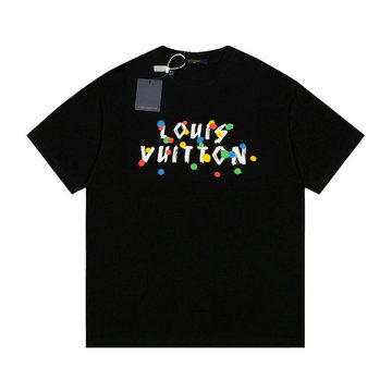 ルイヴィトン LOUISVUITTON MS-TDLV23103 2023年最新入荷 Tシャツ 半袖 ショートスリーブ スウェットシャツ 短袖 クルーネック トップス レジャーシャツ