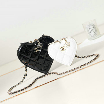 シャネル CHANEL CC-CH3295 2023年最新入荷 ハート チェーン クラッチ 斜め掛け ショルダーバッグ クロスボディバッグ レディースかばん