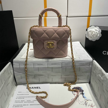 シャネル CHANEL CC-CH3973PFH 2023年最新入荷 スモール ヴァニティー ケース トップハンドルバッグ 斜め掛け ショルダーバッグ クロスボディバッグ