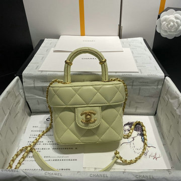 シャネル CHANEL CC-CH3973PYL 2023年最新入荷 スモール ヴァニティー ケース トップハンドルバッグ 斜め掛け ショルダーバッグ クロスボディバッグ