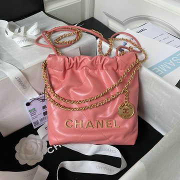 シャネル CHANEL CC-CH3980QJFH 2023年最新入荷 CHANEL 22 スモール ハンドバッグ 斜め掛け ショルダーバッグ クロスボディバッグ レディースかばん