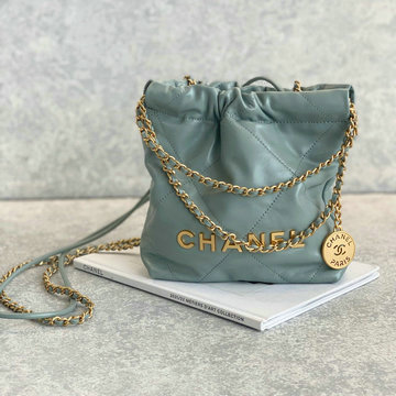 シャネル CHANEL CC-CH3980QJQG 2023年最新入荷 CHANEL 22 スモール ハンドバッグ 斜め掛け ショルダーバッグ クロスボディバッグ レディースかばん