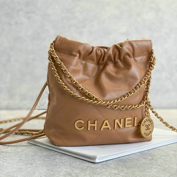 シャネル CHANEL CC-CH3980QJTH 2023年最新入荷 CHANEL 22 スモール ハンドバッグ 斜め掛け ショルダーバッグ クロスボディバッグ レディースかばん