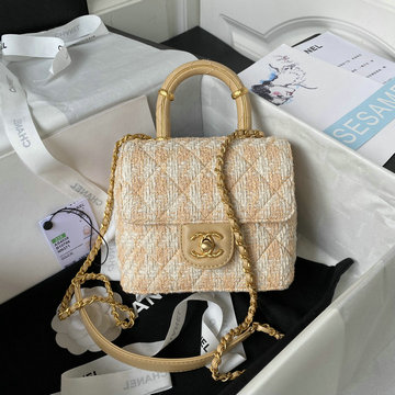 シャネル CHANEL CC-CH4035BCS 2023年最新入荷 トップハンドル ミニ フラップ バッグ 斜め掛け ショルダーバッグ クロスボディバッグ レディースかばん