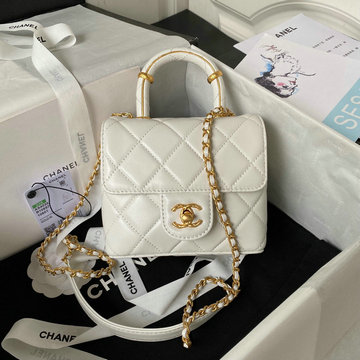 シャネル CHANEL CC-CH4035PQT 2023年最新入荷 トップハンドル ミニ フラップ バッグ 斜め掛け ショルダーバッグ クロスボディバッグ レディースかばん