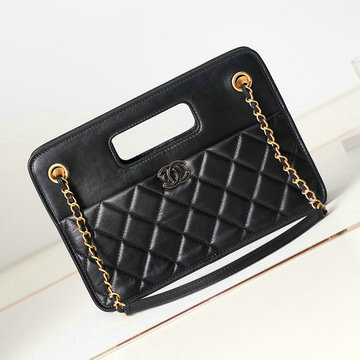 シャネル CHANEL CC-CH4037BK 2023年最新入荷 スモール ショッピング バッグ 斜め掛け ショルダーバッグ クロスボディバッグ レディースかばん