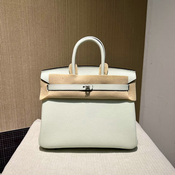エルメス HERMES 063-HBK25TGYQG 2023最新入荷 バーキンバッグ トップハンドルバッグ トートバッグ ハンドバッグ レディースかばん togo革