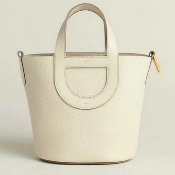 エルメス HERMES 063-HCPT18TCJNB 2023最新入荷 ピコタン バケットバッグ トートバッグ ハンドバッグ ショッピングバッグ レディースかばん TCレザー