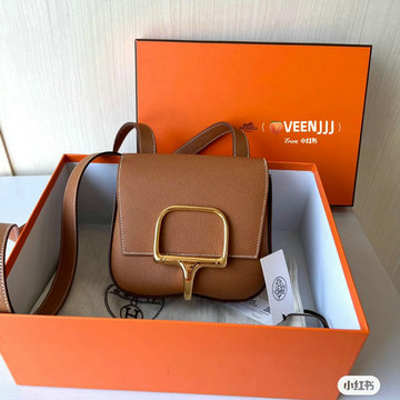 エルメス HERMES 063-HDE18SJZS 2023最新入荷 Della デラ ミニバッグ フラップバッグ 斜め掛け ショルダーバッグ クロスボディバッグ