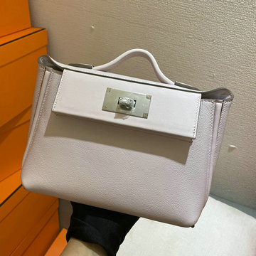 エルメス HERMES 063-HE2424SFYMF 2023最新入荷 ミニケリー 2424 トップハンドルバッグ トートバッグ 2way ショルダーバッグ レディースかばん Evercolor革