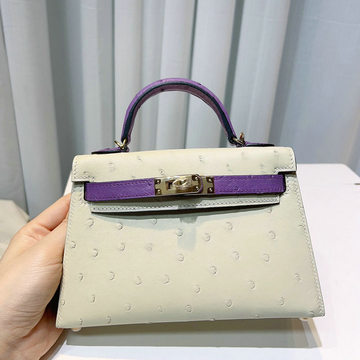 エルメス HERMES 063-HKL19TPPJBZ 2023年最新入荷 ミニ ケリー トップハンドルバッグ トートバッグ ハンドバッグ 2way 斜め掛け ショルダーバッグ