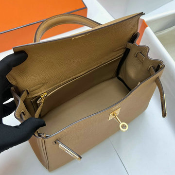 エルメス HERMES 063-HKL25TGJNC 2023年最新入荷 ケリー トップハンドルバッグ トートバッグ ハンドバッグ 2way 斜め掛け ショルダーバッグ