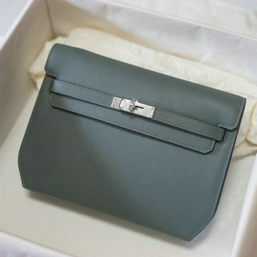 エルメス HERMES 063-HKLD25SYHL 2023年最新入荷 ケリー デペチェス ポーチ ストラップ付き 手持ちかばん クラッチバッグ ビジネスバッグ ヴォーエプソン