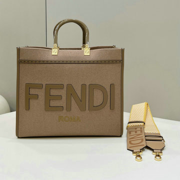 フェンディ FENDI 168-cFD8509RHS 2023年最新入荷 サンシャイン ミディアム トップハンドルバッグ トートバッグ 2way ショルダーバッグ