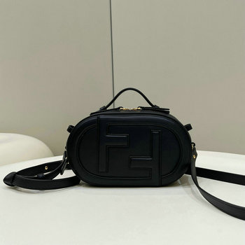 フェンディ FENDI 168-FD8558BK 2023年最新入荷 オーロック スモールバッグ ミニ カメラバッグ ハンドバッグ 2way 斜め掛け ショルダーバッグ クロスボディバッグ