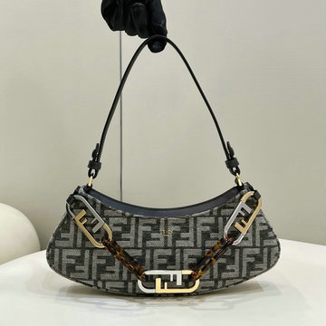 商品名称：フェンディ FENDI 168-FD8573BHS 2023年最新入荷 オーロック スウィング ホーボーバッグ 肩掛け ショルダーバッグ スリム クラッチ クロスボディバッグ レディースかばん