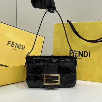 フェンディ FENDI 168-FD8582ZBK  2023年最新入荷 バゲット ホーボーバッグ 2way 肩掛け ショルダーバッグ クロスボディバッグ レディースかばん