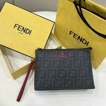 フェンディ FENDI 168-FD690BKR 2023年最新入荷 ストラップ付き 手持ちかばん クラッチバッグ ビジネスバッグ メンズかばん