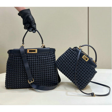 商品名称：フェンディ FENDI 168-FD8269BSL 2023年最新入荷 ピーカブー トートバッグ トップハンドルバッグ ハンドバッグ 2way 斜め掛け ショルダーバッグ